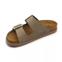 7010 LEON Comfort női bőr papucs