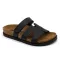 7032 LEON Comfort női bőr papucs