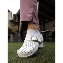 940 LEON Comfort női bőr klumpa