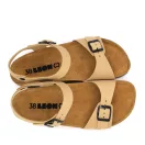 4307 LEON Comfort női bőr szandál