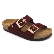 4015 LEON Comfort női bőr papucs