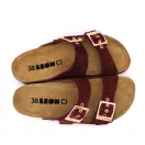 4015 LEON Comfort női bőr papucs