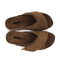 510 LEON Comfort női bőr papucs