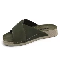 510 LEON Comfort női bőr papucs