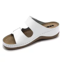 904 LEON Comfort női bőr papucs