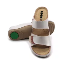 904 LEON Comfort női bőr papucs