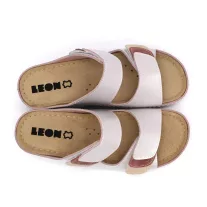 904 LEON Comfort női bőr papucs