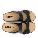 906 LEON Comfort női bőr papucs