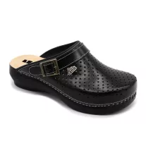 PU101 LEON Comfort női bőr klumpa