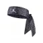 JORDAN DRI-FIT JUMPMAN HEAD TIE PRINTED WOLF GREY/BLACK/WHITE