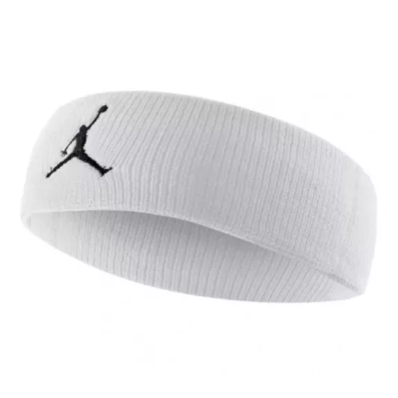 JORDAN JUMPMAN HEADBAND WHITE/BLACK JORDAN JUMPMAN HEADBAND WHITE/BLACK