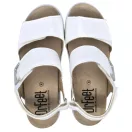 10016 -os női Dr Feet bőr papucs - feher
