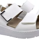 10016 -os női Dr Feet bőr papucs - feher