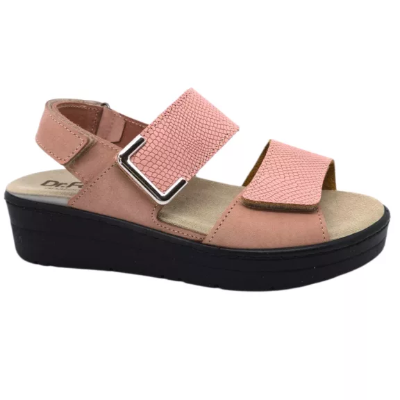 10016 -os női Dr Feet bőr papucs - puder rozsaszin 10016 -os női Dr Feet bőr papucs - puder rozsaszin