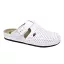 1014 -es női Dr Feet bőr papucs - feher