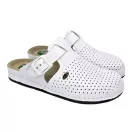 1014 -es női Dr Feet bőr papucs - feher 1014 -es női Dr Feet bőr papucs - feher