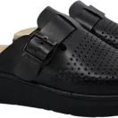 1021 -es női Dr Feet bőr papucs - fekete 1021 -es női Dr Feet bőr papucs - fekete