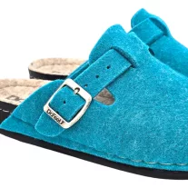 103 -as női Dr Feet gyapju papucs -türkiz
