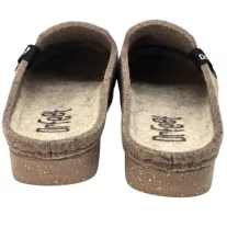 1107 -es női Dr Feet gyapju papucs - bezs