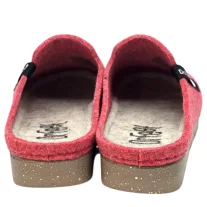 1107 -es női Dr Feet gyapju papucs - korall