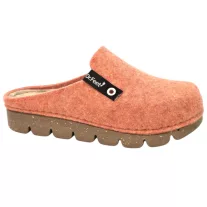 1107 -es női Dr Feet gyapju papucs - narancssarga