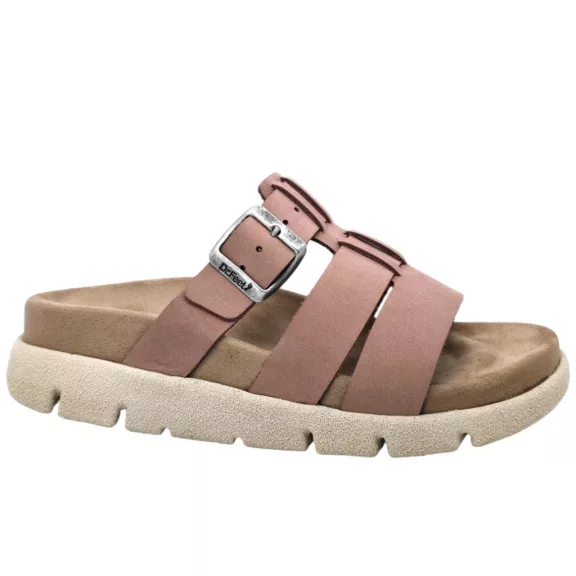 16030 -as női Dr Feet bőr papucs - puder rozsaszin 16030 -as női Dr Feet bőr papucs - puder rozsaszin