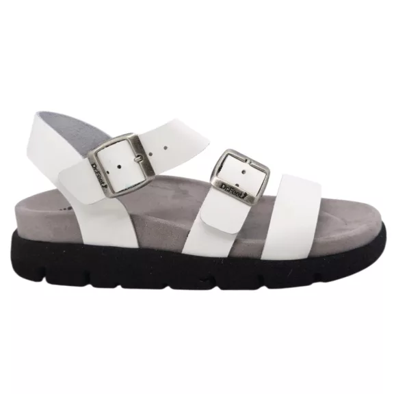 16031 -es női Dr Feet bőr papucs - feher 16031 -es női Dr Feet bőr papucs - feher