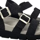 16031 -es női Dr Feet bőr papucs - fekete 16031 -es női Dr Feet bőr papucs - fekete