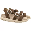 16031 -es női Dr Feet bőr papucs - sotet barna 16031 -es női Dr Feet bőr papucs - sotet barna