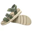 16031 -es női Dr Feet bőr papucs - vilagos zold 16031 -es női Dr Feet bőr papucs - vilagos zold