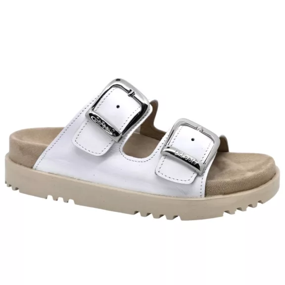 16033 -as női Dr Feet bőr papucs - feher 16033 -as női Dr Feet bőr papucs - feher