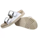 16033 -as női Dr Feet bőr papucs - feher 16033 -as női Dr Feet bőr papucs - feher