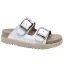 16033 -as női Dr Feet bőr papucs - feher