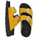 16034 -es női Dr Feet bőr papucs - mustar sarga 16034 -es női Dr Feet bőr papucs - mustar sarga