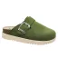 16202 -es női Dr Feet bőr papucs - zold