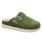 16202 -es női Dr Feet bőr papucs - zold