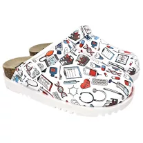 16203 -as női Dr Feet bőr papucs - new medical