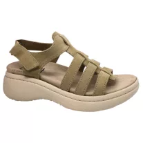 18000 -es női Dr Feet bőr papucs - cappuccino