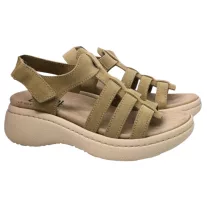 18000 -es női Dr Feet bőr papucs - cappuccino