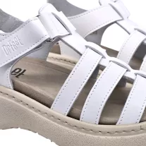 18000 -es női Dr Feet bőr papucs - feher