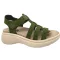 18000 -es női Dr Feet bőr papucs - zold