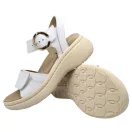 18004 -es női Dr Feet bőr papucs - feher 18004 -es női Dr Feet bőr papucs - feher