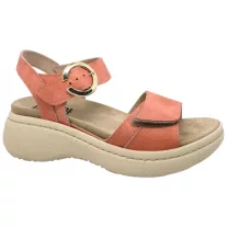 18004 -es női Dr Feet bőr papucs - narancssarga
