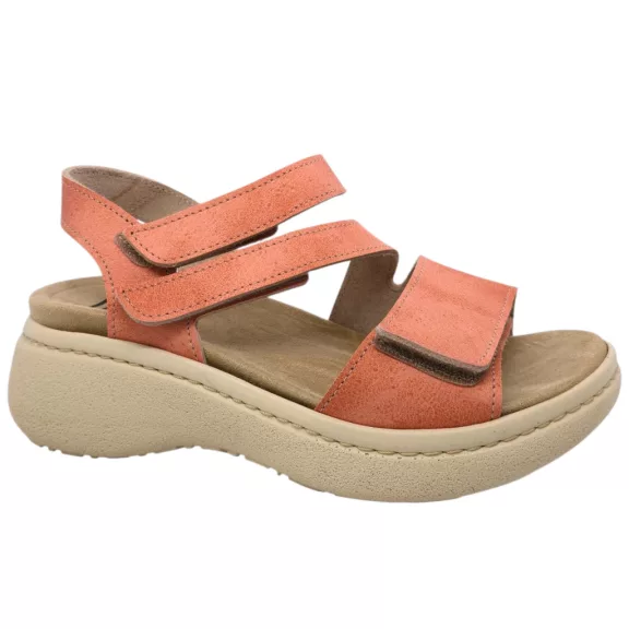 18007 -es női Dr Feet bőr papucs - narancssarga 18007 -es női Dr Feet bőr papucs - narancssarga