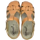2018 -es női Dr Feet bőr szandal - barna 2018 -es női Dr Feet bőr szandal - barna