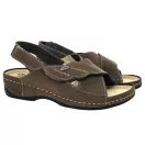 2084 -es női Dr Feet bőr szandal - sotet barna 2084 -es női Dr Feet bőr szandal - sotet barna