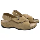 2084 -es női Dr Feet bőr szandal - vilagos barna 2084 -es női Dr Feet bőr szandal - vilagos barna