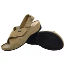 2084 -es női Dr Feet bőr szandal - vilagos barna 2084 -es női Dr Feet bőr szandal - vilagos barna