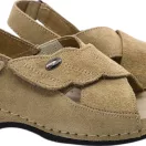 2084 -es női Dr Feet bőr szandal - vilagos barna 2084 -es női Dr Feet bőr szandal - vilagos barna
