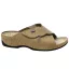 2085 -os női Dr Feet bőr papucs - vilagos barna